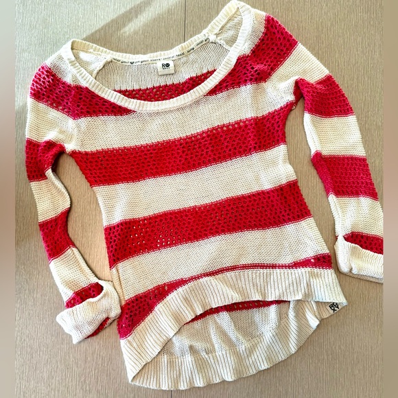 ROXY STRIPED LIGHTWEIGHT SWEATER - Picture 6 of 8